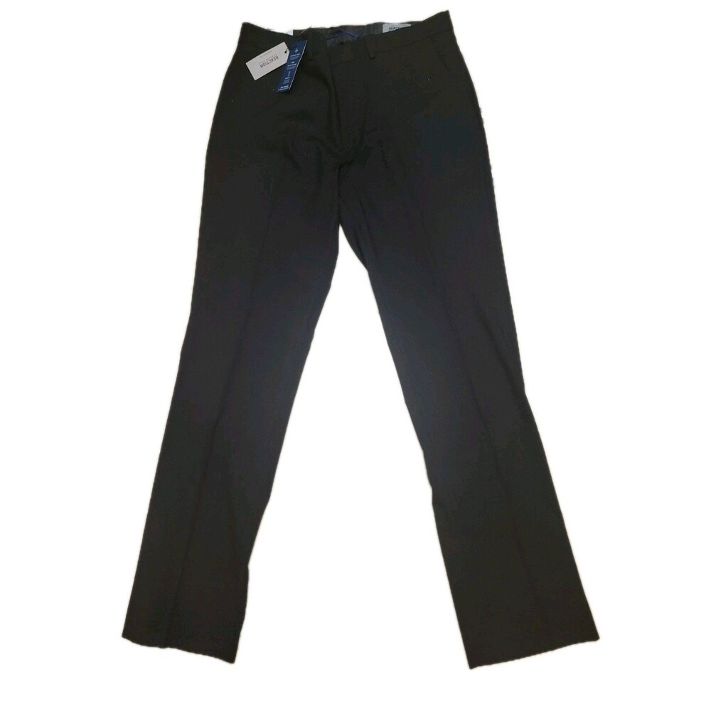 NWT Kenneth Cole Reaction Black Dress Slacks Pants Men’s 34x34 Workwear